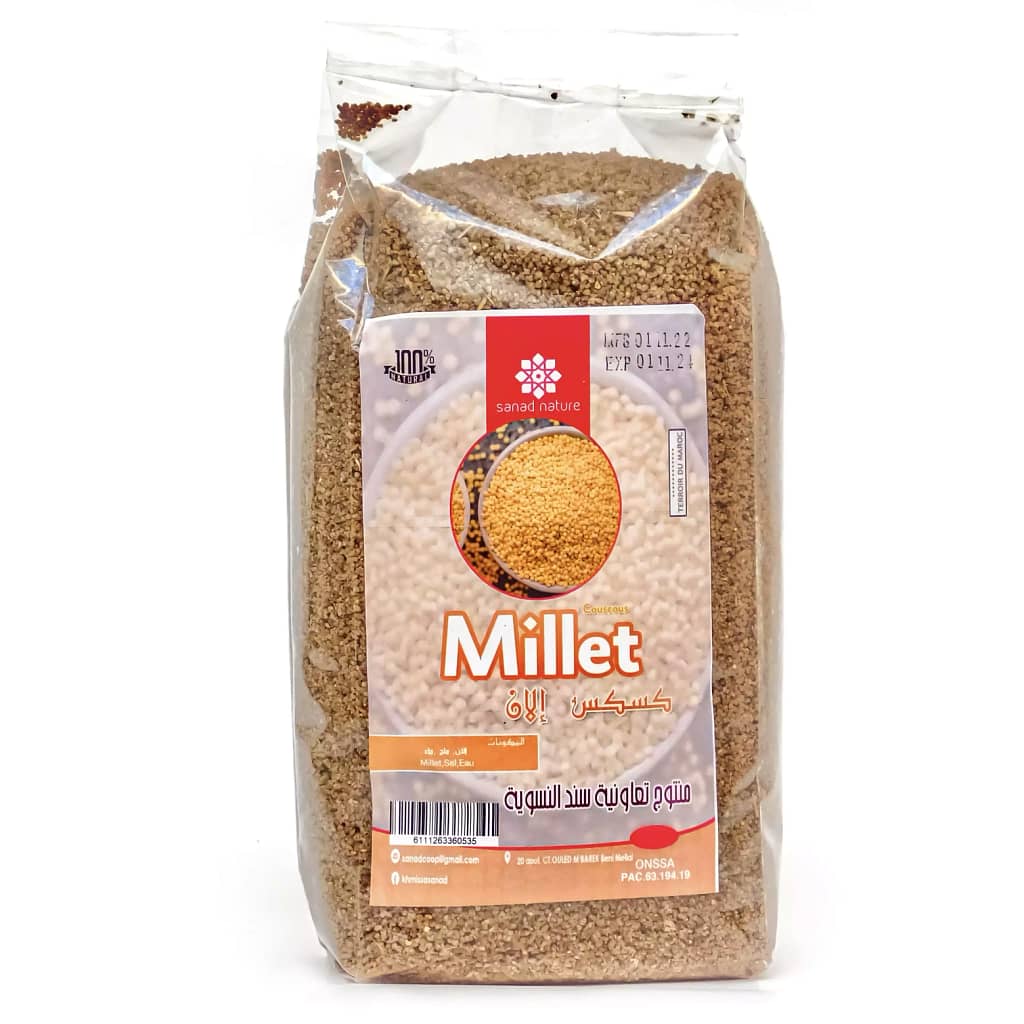 Couscous de millet(كسكس إلان)